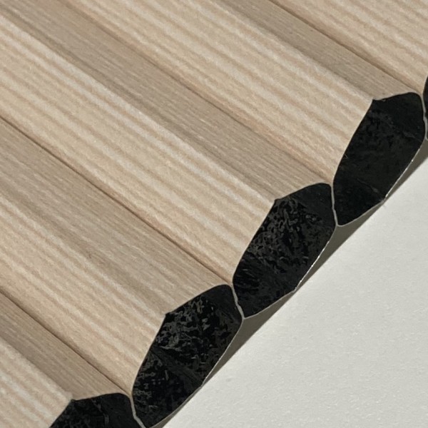 Wabenplissee Zorba Blackout Stroh