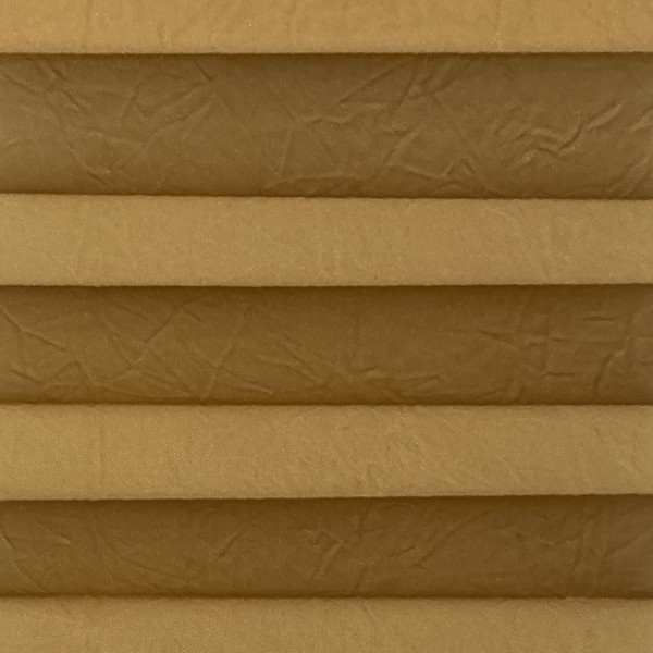 Plissee Crush-Light Honig