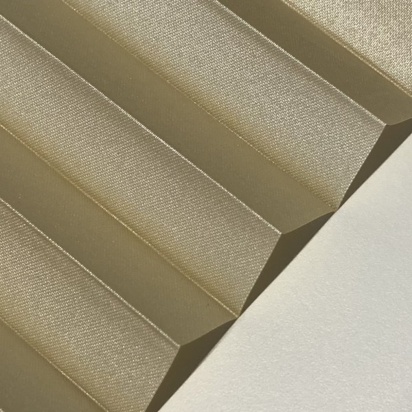 Plissee Vegas Metallic Gold