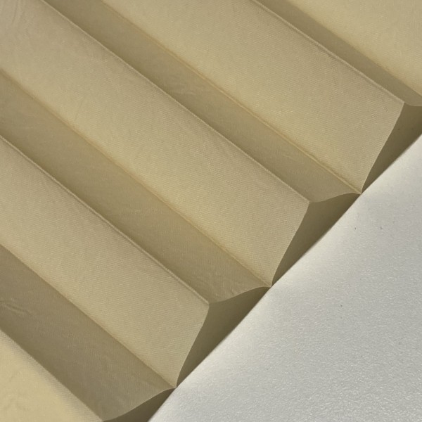 Plissee Crush-Light Beige
