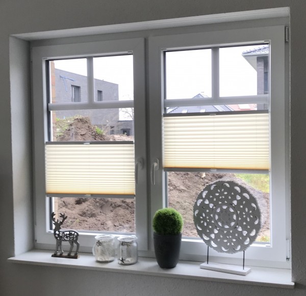 Plissee Kyoto Perl Hellbeige