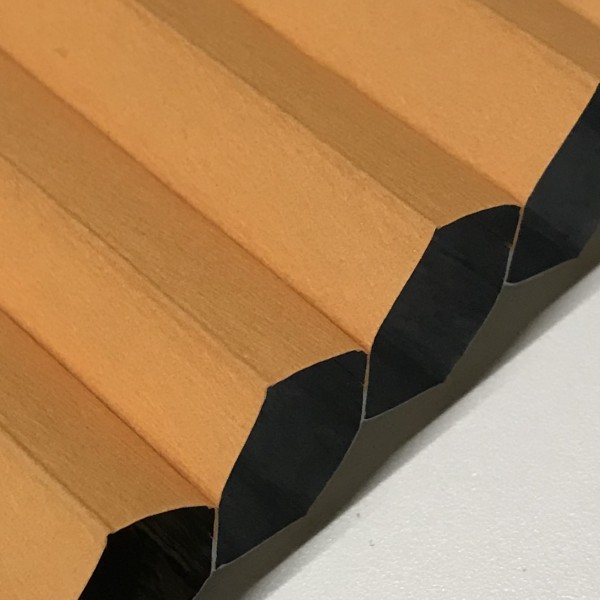 Wabenplissee 100% verdunkelnd Soft Orange