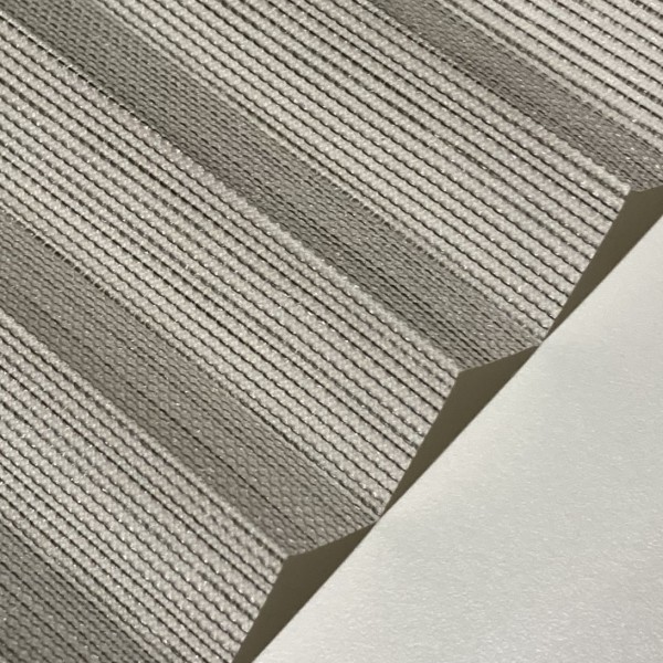 Plissee Mina Creme-Weiß