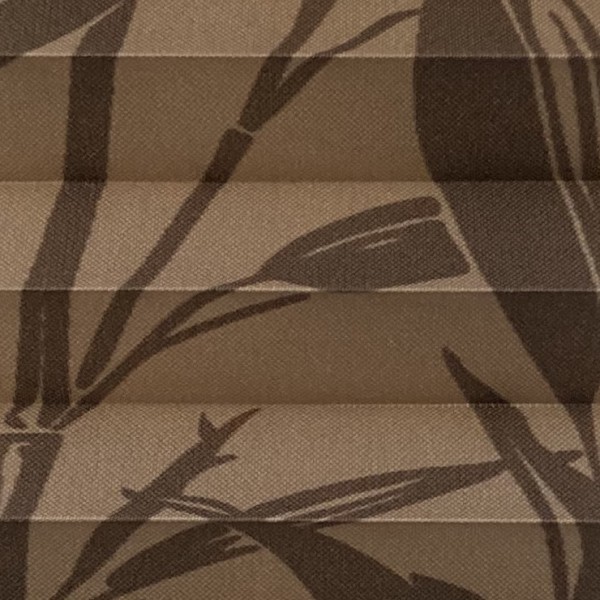 Plissee Papyrus Kakao