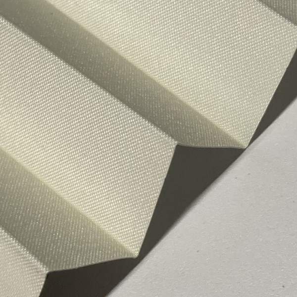 Plissee Sunset Blackout Creme