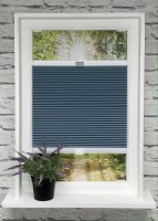 Wabenplissee 100% verdunkelnd Soft Blaugrau Wabenplissee 100% verdunkelnd Soft Blaugrau