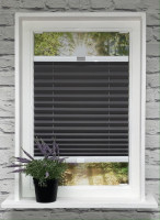 Plissee Kyoto Perl Stahl-Grau Plissee Kyoto Perl Stahl-Grau