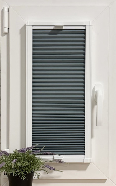 Verdunkelnd mit Magnetrahmen Blaugrau