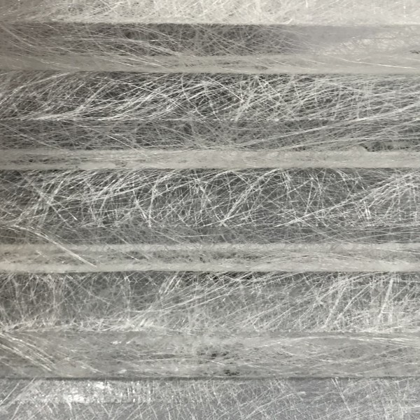 Wabenplissee Rueda Transparent Weiß