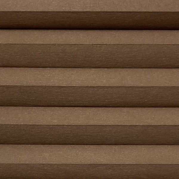 Wabenplissee Soft Braun