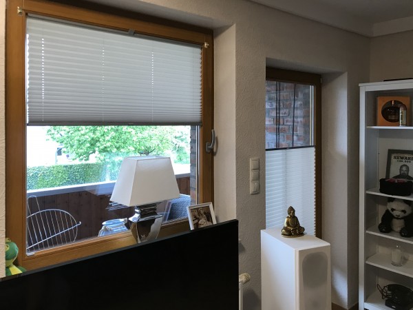 Plissee Kyoto Perl Kupfer