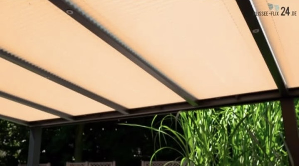 Sonnenschutzmarkise für Terrassenüberdachungen