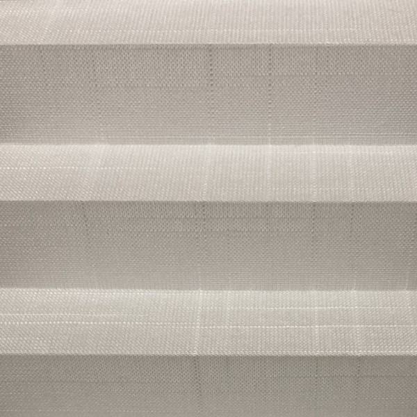 Plissee Waltz Transparent Weiß