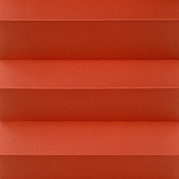 Plissee Sina Ziegelrot