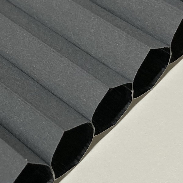 Dachfenster- Insektenschutz Plissee Dunkel-Grau Blackout