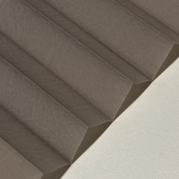 Plissee Crush-Light Braun