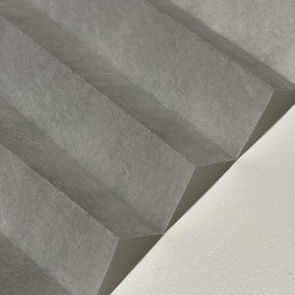 Plissee Dance Silber-Grau