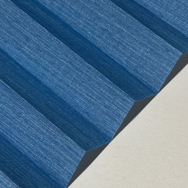 Plissee Madagaskar Perl Blau