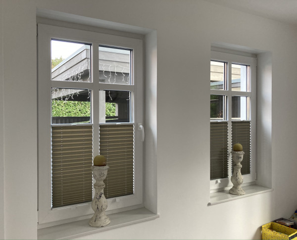 Plissee Vegas Metallic Silverstone