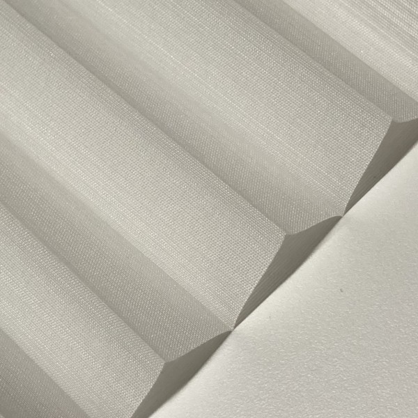 Plissee Miss Madagaskar Weiß