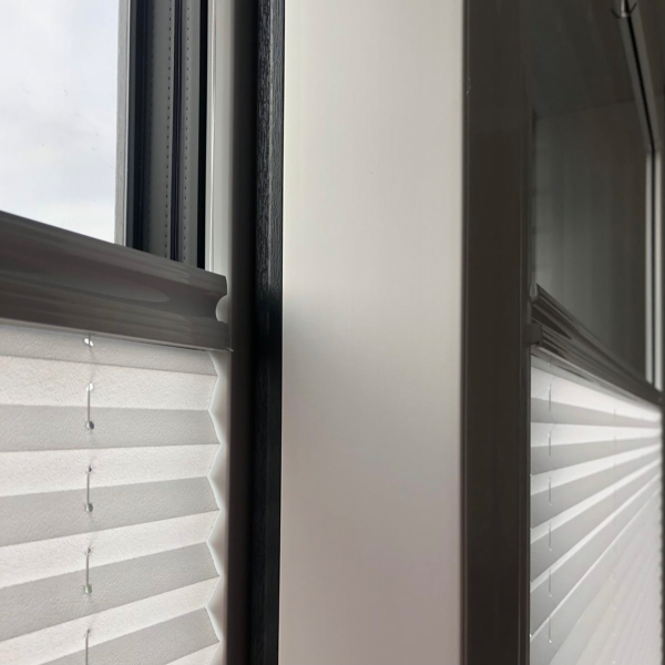 15mm Slim Plissee Kyoto Perl Weiß