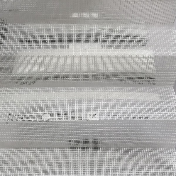 Plissee Transparent Jazz Weiß