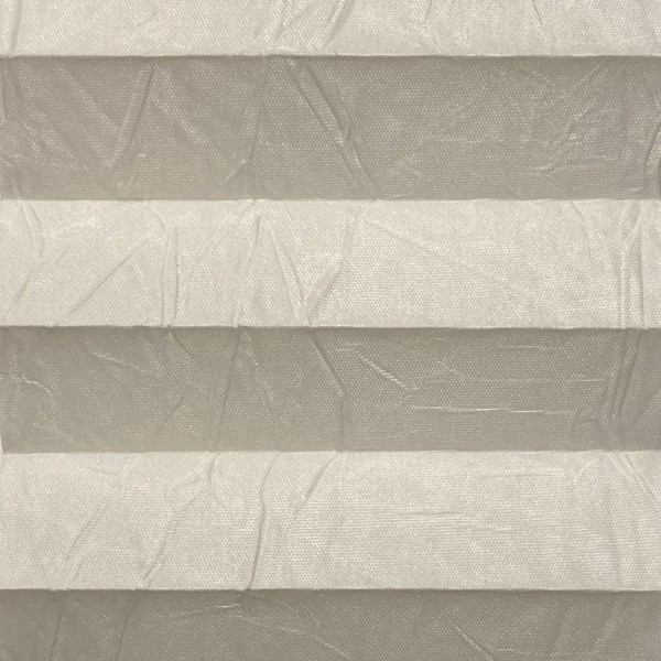 Plissee Crush Perl Alt-Weiß