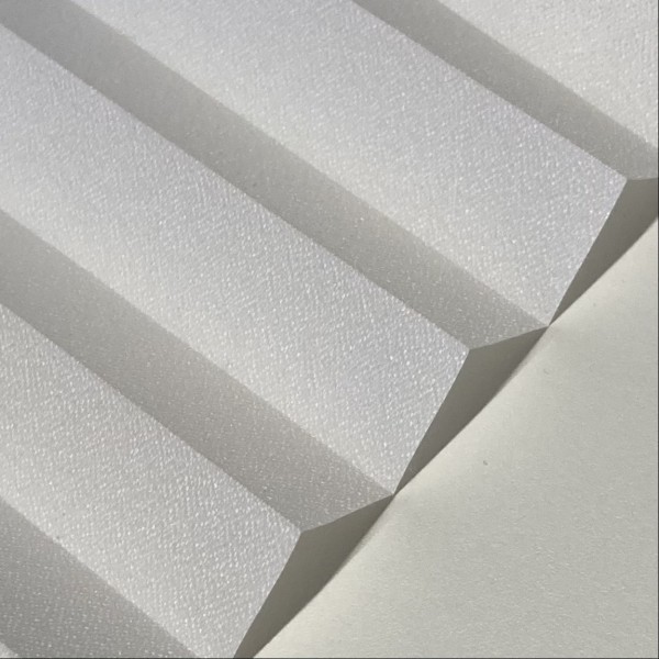 Plissee Kyoto Perl Weiß