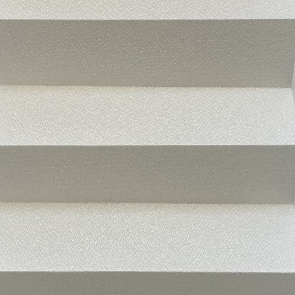 Plissee Kyoto Perl Creme-Weiß