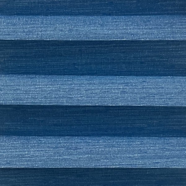 Plissee Madagaskar Perl Blau