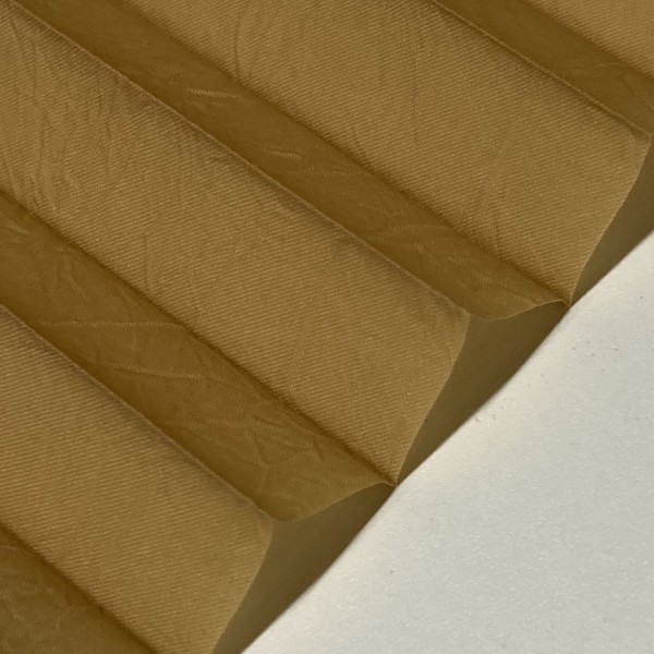 Plissee Crush-Light Honig