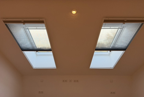 Dachfenster Plissee Blackout Anthrazit