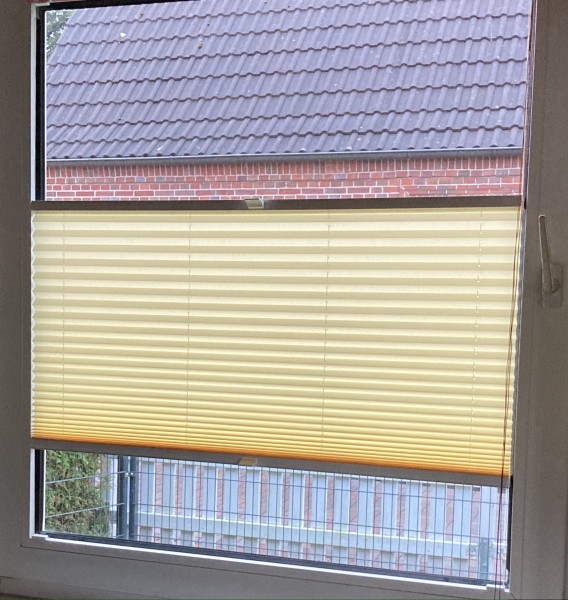 Plissee Kyoto Perl Safran