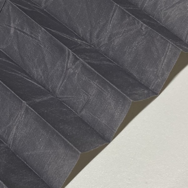 Plissee Crush Perl Anthrazit