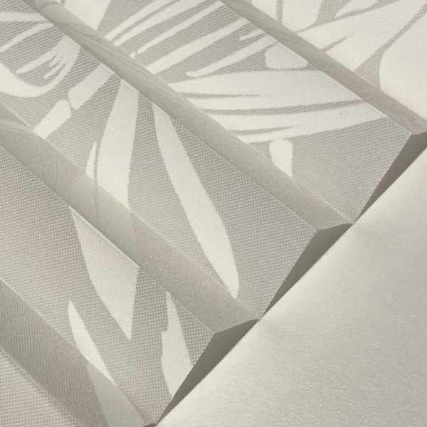 Plissee Papyrus Weiß