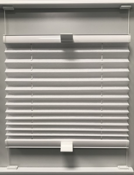 Plissee Crush-Light Schneeweiß