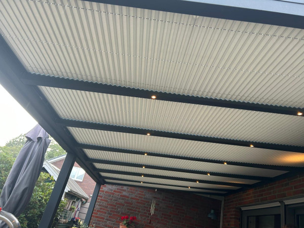 Sonnenschutzmarkise für Terrassenüberdachungen