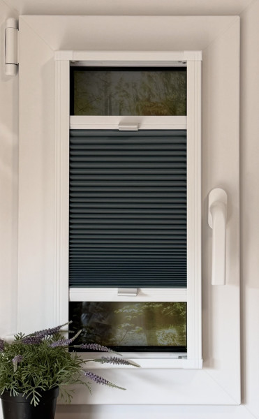 Verdunkelnd mit Magnetrahmen Blaugrau