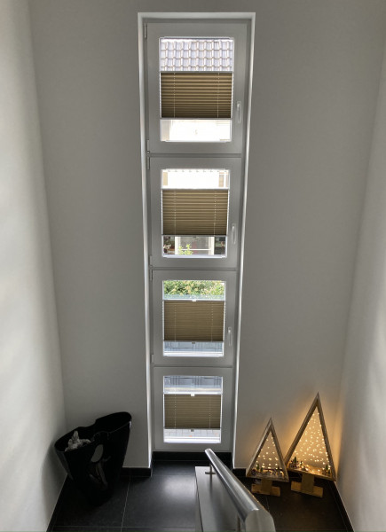 Plissee Vegas Metallic Silverstone