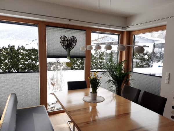 Plissee Sahara Anthrazit