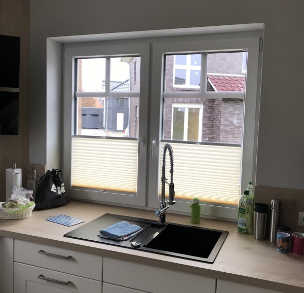 Plissee Kyoto Perl Hellbeige