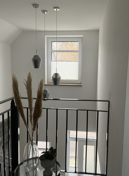 Plissee Kyoto Perl Creme-Weiß