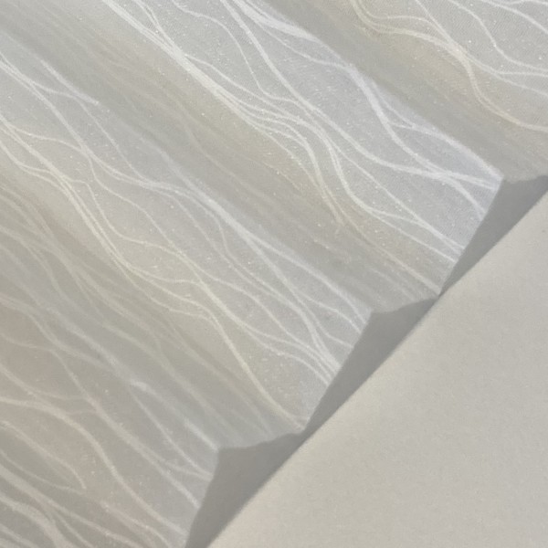 Plissee Ballet Transparent Weiß