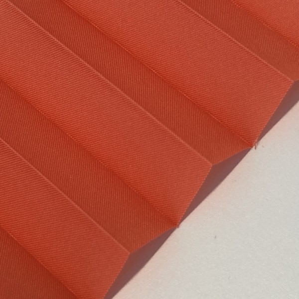 Plissee Sina Ziegelrot