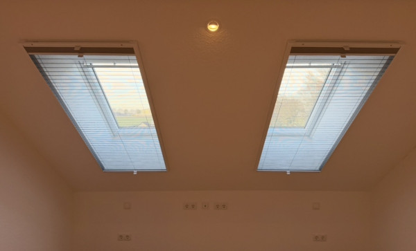 Dachfenster Plissee Blackout Anthrazit