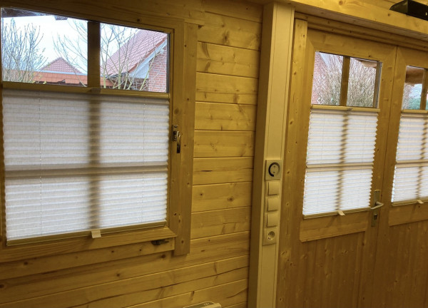 Plissee Sahara Beige