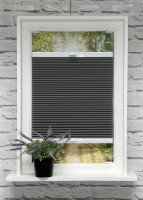 Wabenplissee Soft Grau Wabenplissee Soft Grau