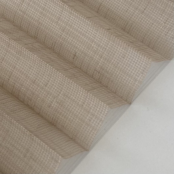 Plissee Jazz Transparent Braun