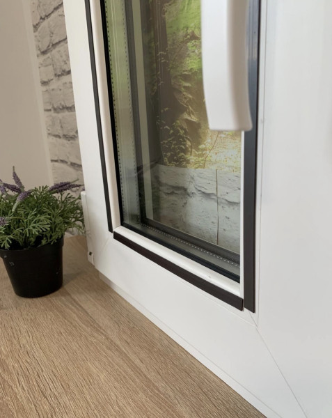 Verdunkelnd mit Magnetrahmen Sand