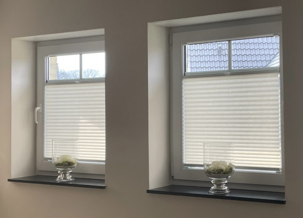 Plissee Sahara Perl Hell-Beige